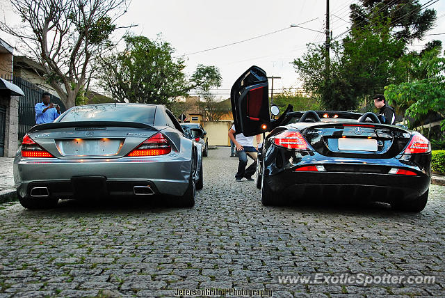 Mercedes SLR spotted in Curitiba, Brazil