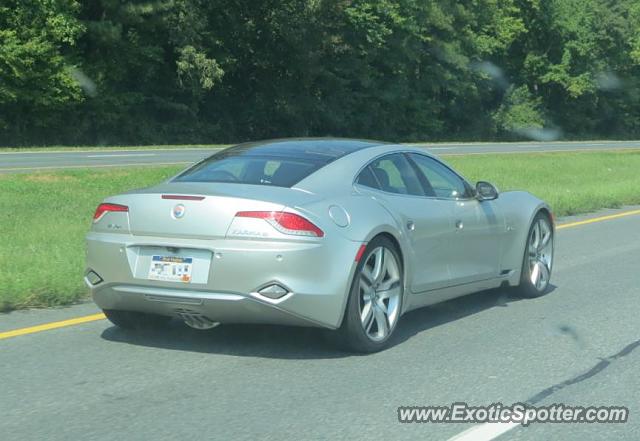 Fisker Karma spotted in Delmar, Delaware