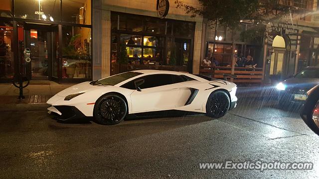 Lamborghini Aventador spotted in Cincinnati, Ohio