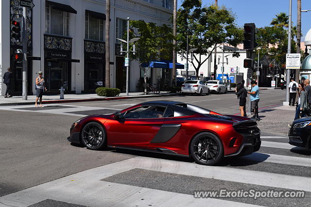 Mclaren 675LT spotted in Beverly Hills, California