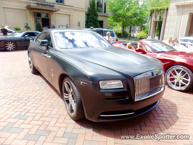 Rolls-Royce Wraith spotted in Atlanta, Georgia