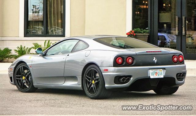 Ferrari 360 Modena spotted in Jacksonville, Florida