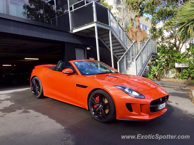 Jaguar F-Type spotted in Auckland, New Zealand