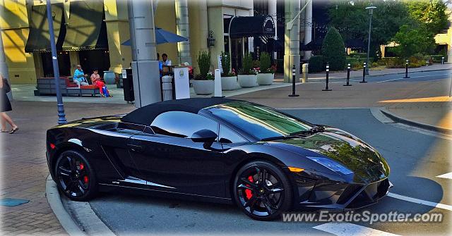 Lamborghini Gallardo spotted in Charlotte, North Carolina