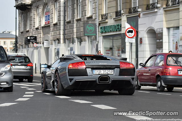 Lamborghini Murcielago spotted in Warsaw, Poland