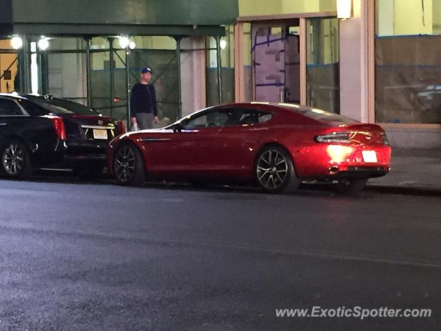 Aston Martin Rapide spotted in New York City, New York
