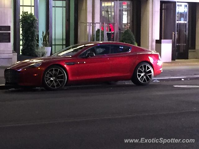 Aston Martin Rapide spotted in New York City, New York