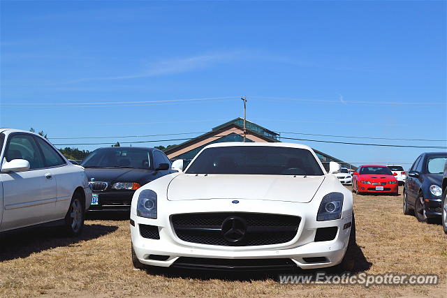 Mercedes SLS AMG spotted in Mcminnville, Oregon