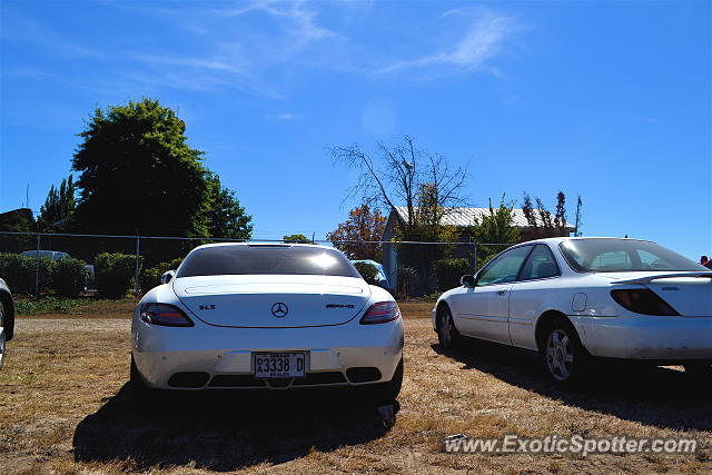 Mercedes SLS AMG spotted in Mcminnville, Oregon