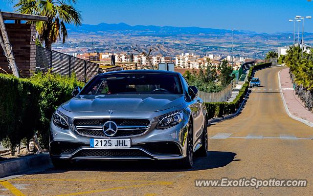 Mercedes S65 AMG spotted in Altorreal, Spain