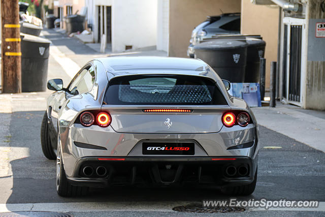 Ferrari GTC4Lusso spotted in Beverly Hills, California