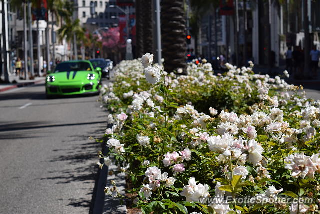 Porsche 911 GT3 spotted in Beverly Hills, California
