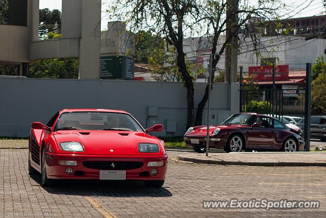 Ferrari Testarossa spotted in Curitiba, Brazil