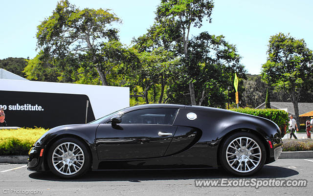 Bugatti Veyron spotted in Carmel Valley, California