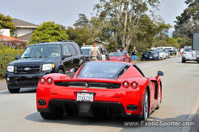 Ferrari Enzo spotted in Carmel Valley, California