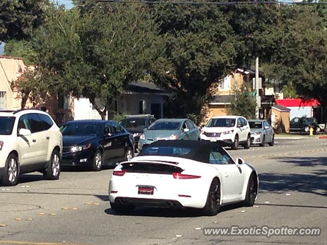 Porsche 911 spotted in Pasadena, California