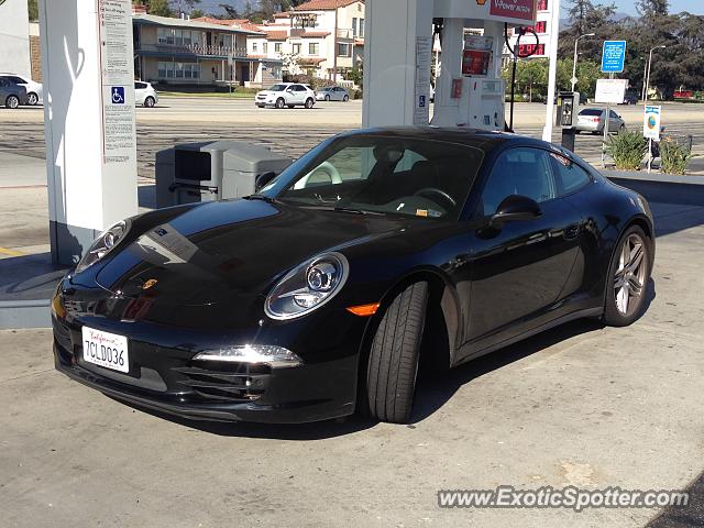 Porsche 911 spotted in San Gabriel, California