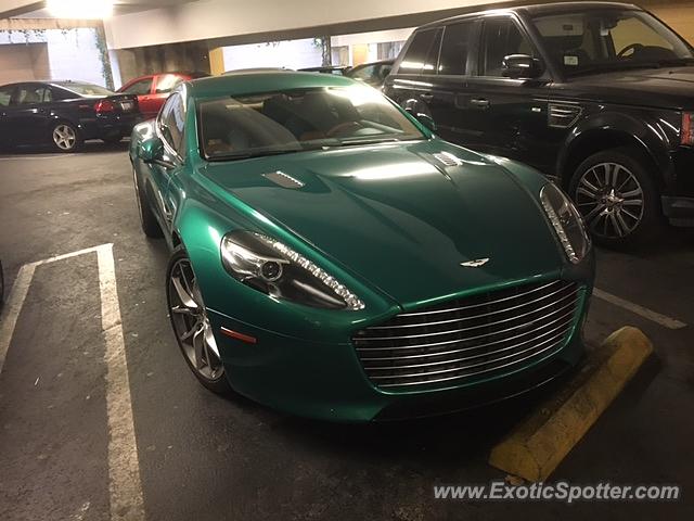 Aston Martin Rapide spotted in Palos Verdes, California