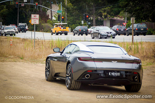 Aston Martin DB11 spotted in Monterey, California