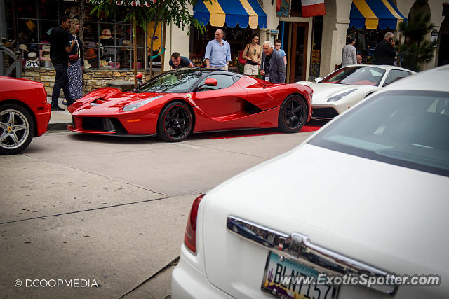 Ferrari LaFerrari spotted in Carmel-By-The-Se, California