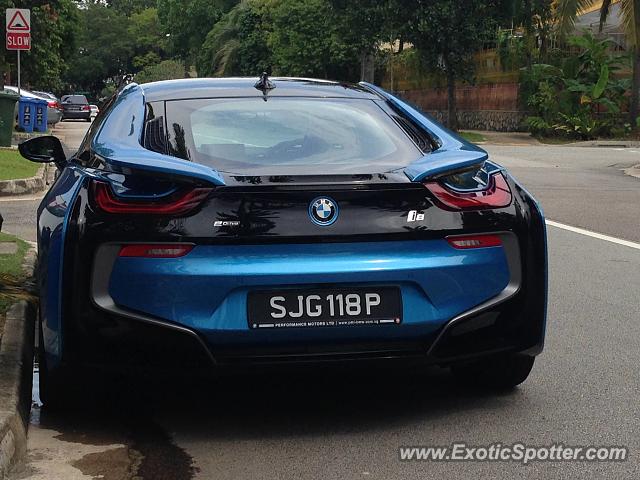 BMW I8 spotted in Singapore, Singapore
