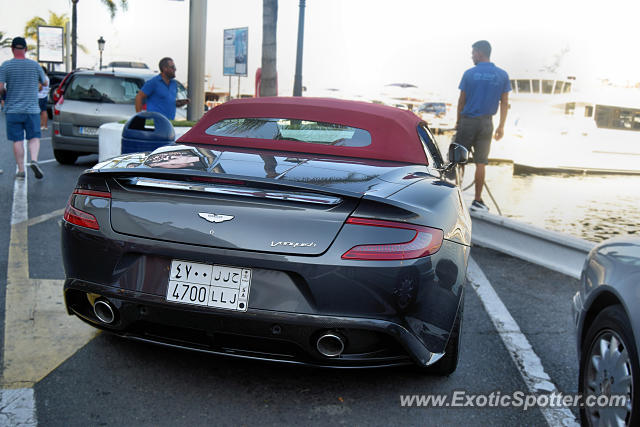 Aston Martin Vanquish spotted in Marbella, Spain