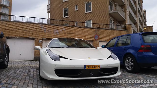 Ferrari 458 Italia spotted in The Hague, Netherlands