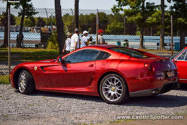 Ferrari 599GTB spotted in Watkins Glen, New York