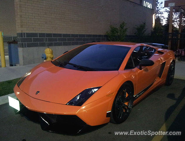 Lamborghini Gallardo spotted in London, Ontario, Canada