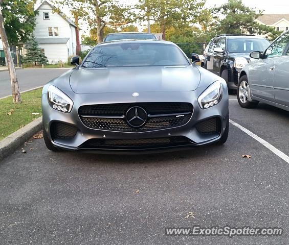 Mercedes AMG GT spotted in Hewlett, New York