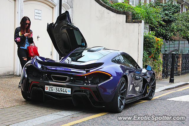 Mclaren P1 spotted in London, United Kingdom