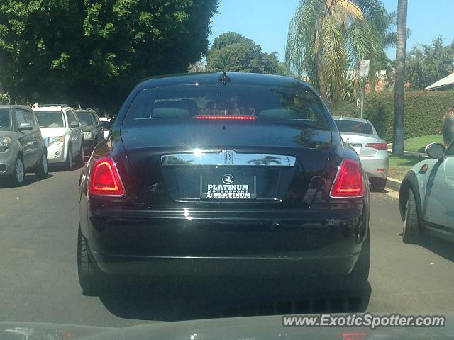Rolls-Royce Ghost spotted in Los Angeles, California