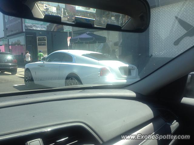 Rolls-Royce Wraith spotted in Los Angeles, California