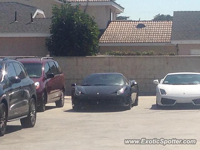 Ferrari 458 Italia spotted in Monterey Park, California