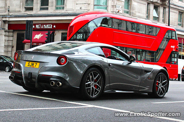 Ferrari F12 spotted in London, United Kingdom