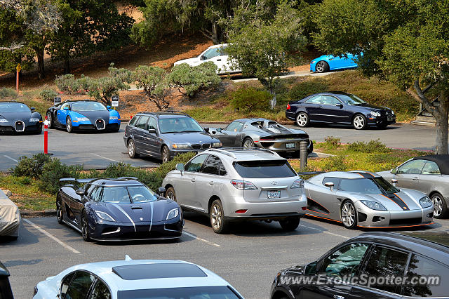 Koenigsegg Agera R spotted in Carmel Valley, California