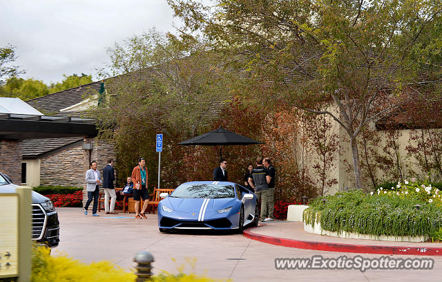 Lamborghini Huracan spotted in Carmel Valley, California