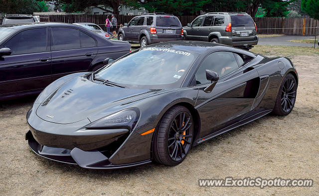 Mclaren 570S spotted in Monterey, California