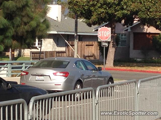 Maserati Ghibli spotted in PCC, California