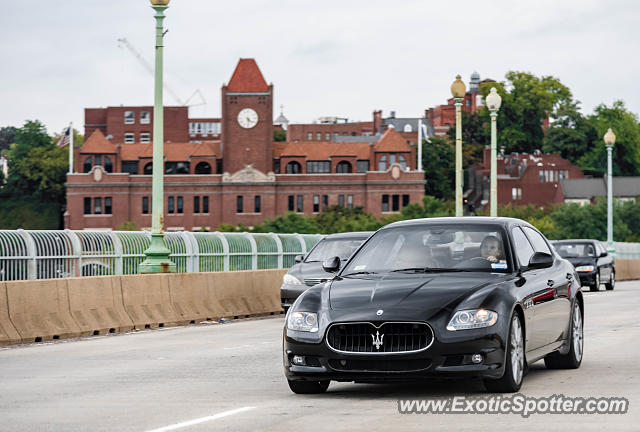 Maserati Quattroporte spotted in Arlington, Virginia