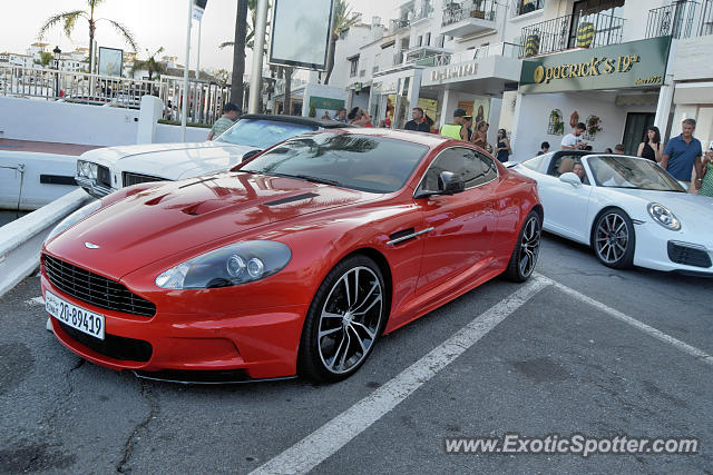 Aston Martin DBS spotted in Puerto Banus, Spain