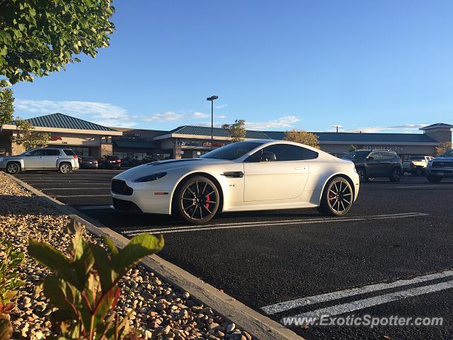 Aston Martin Vantage spotted in Castle Pines, Colorado