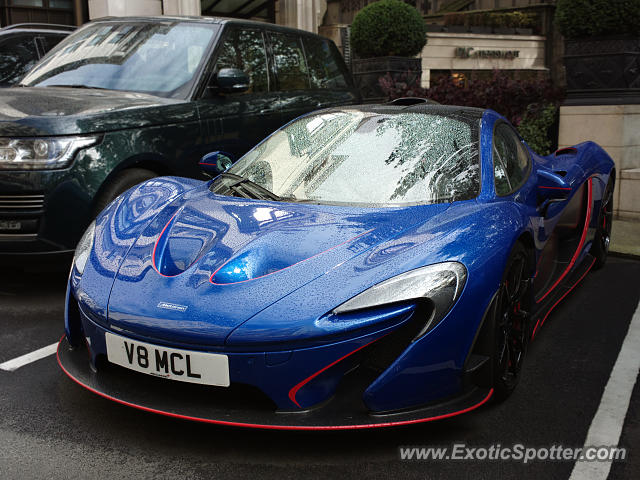 Mclaren P1 spotted in London, United Kingdom