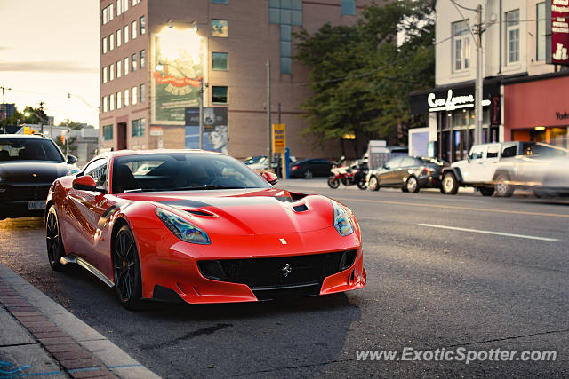 Ferrari F12 spotted in Toronto, Canada