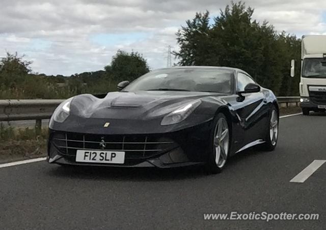 Ferrari F12 spotted in Salisbury, United Kingdom