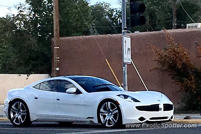 Fisker Karma spotted in Albuquerque, New Mexico