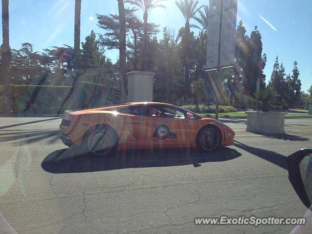 Lamborghini Gallardo spotted in Arcadia, California