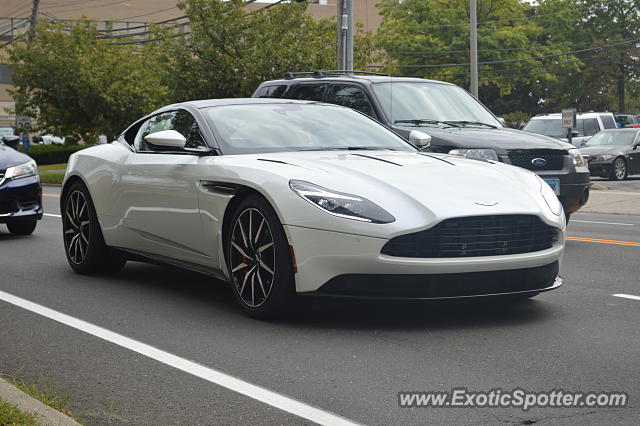 Aston Martin DB11 spotted in Greenwich, Connecticut