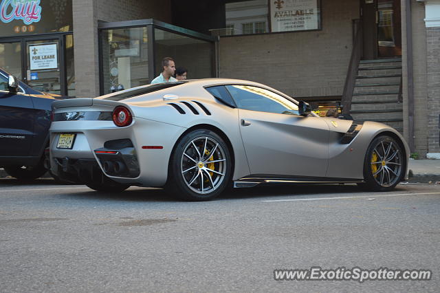 Ferrari F12 spotted in Greenwich, Connecticut