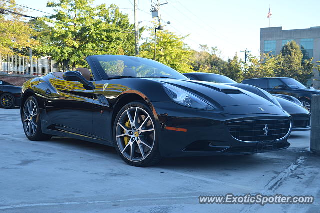 Ferrari California spotted in Greenwich, Connecticut